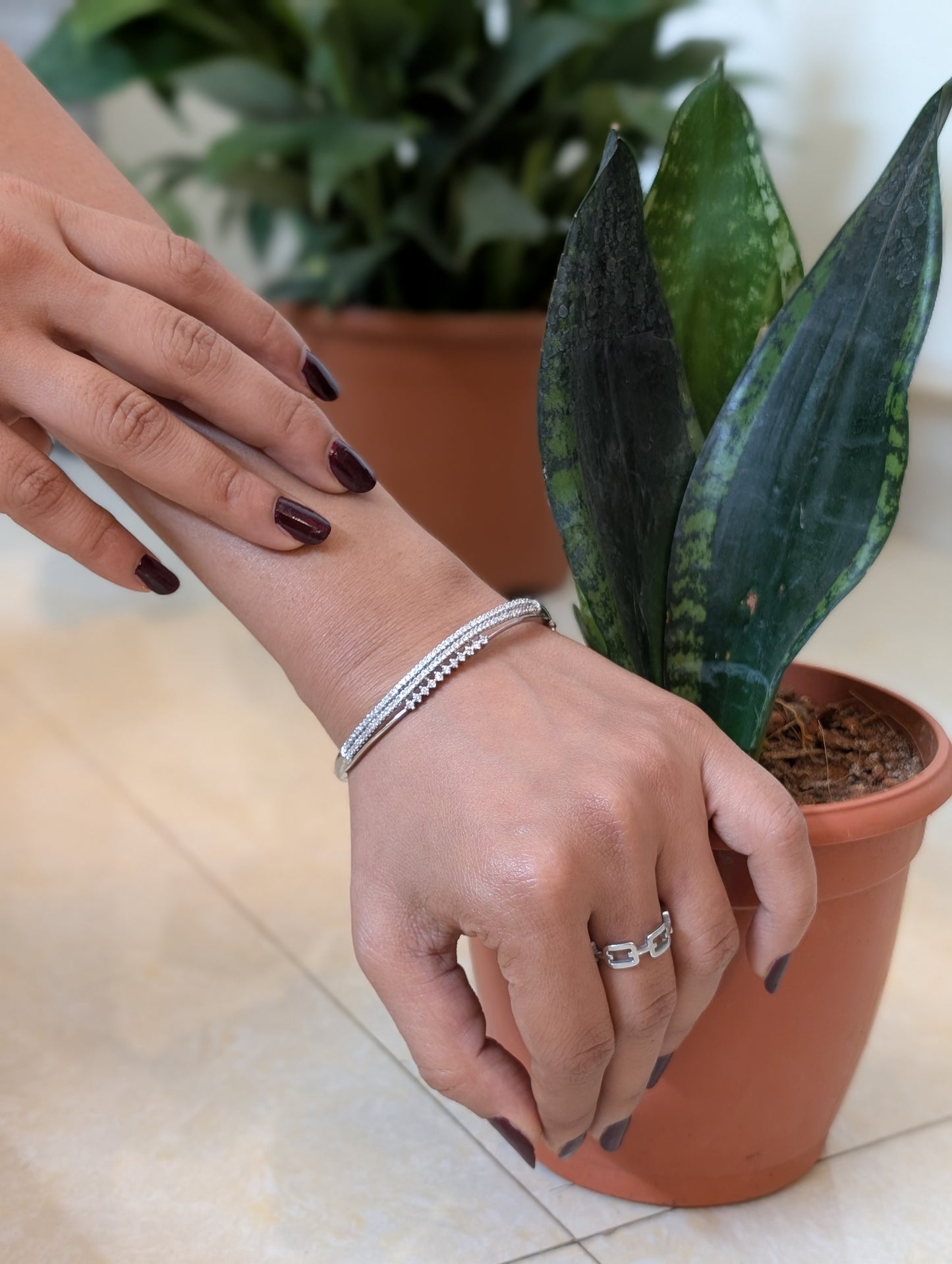 Silver Breeze Bracelet