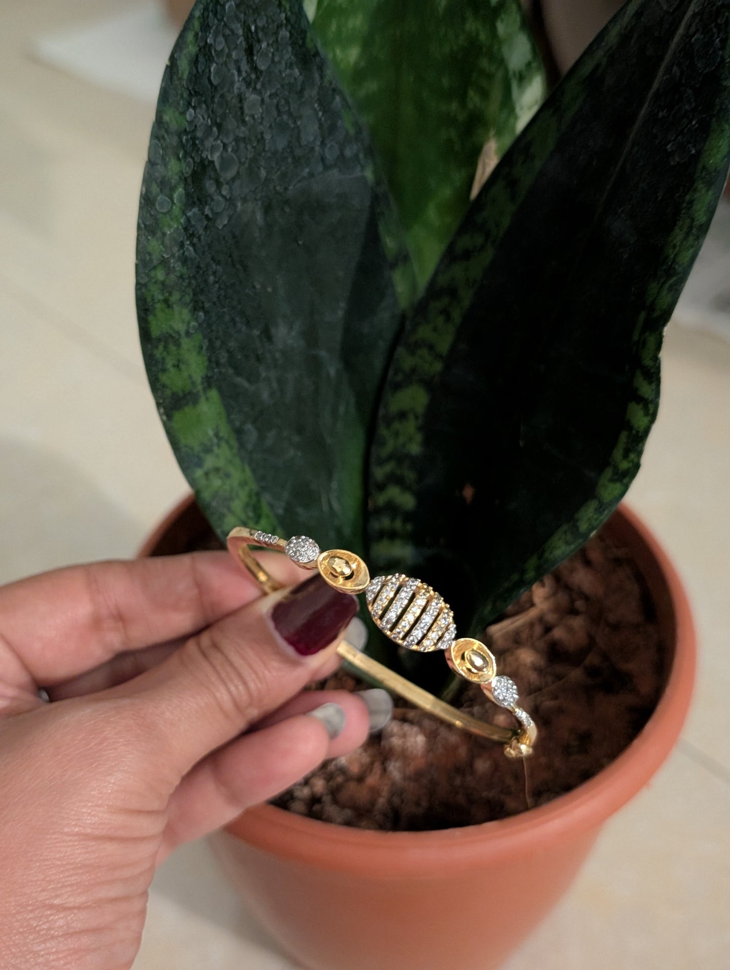 Golden Flora Bracelet