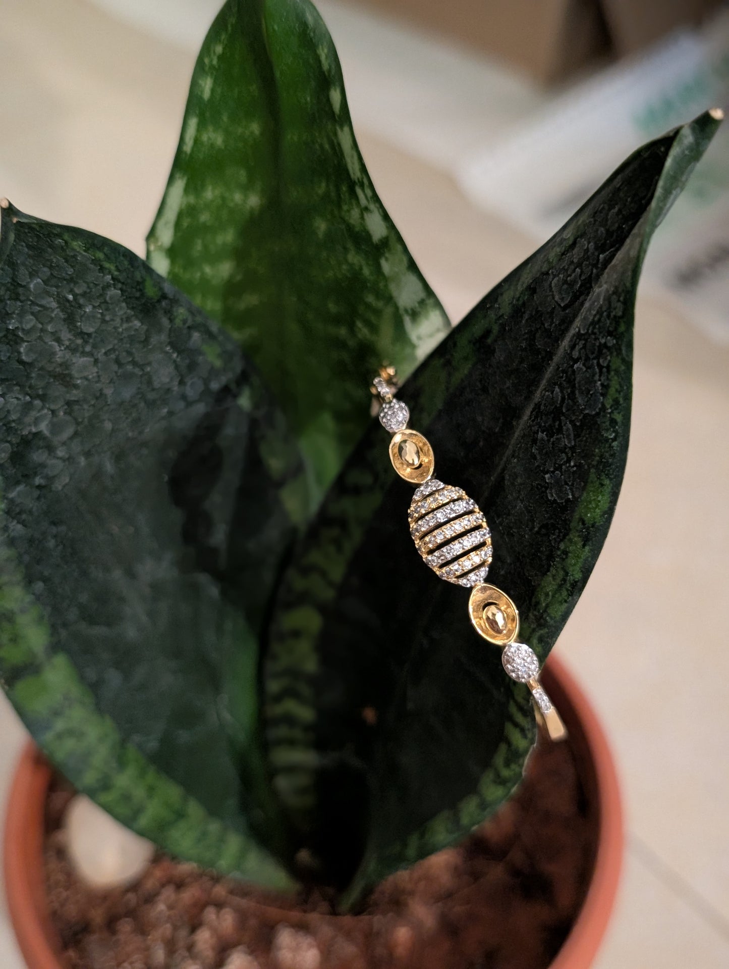 Golden Flora Bracelet