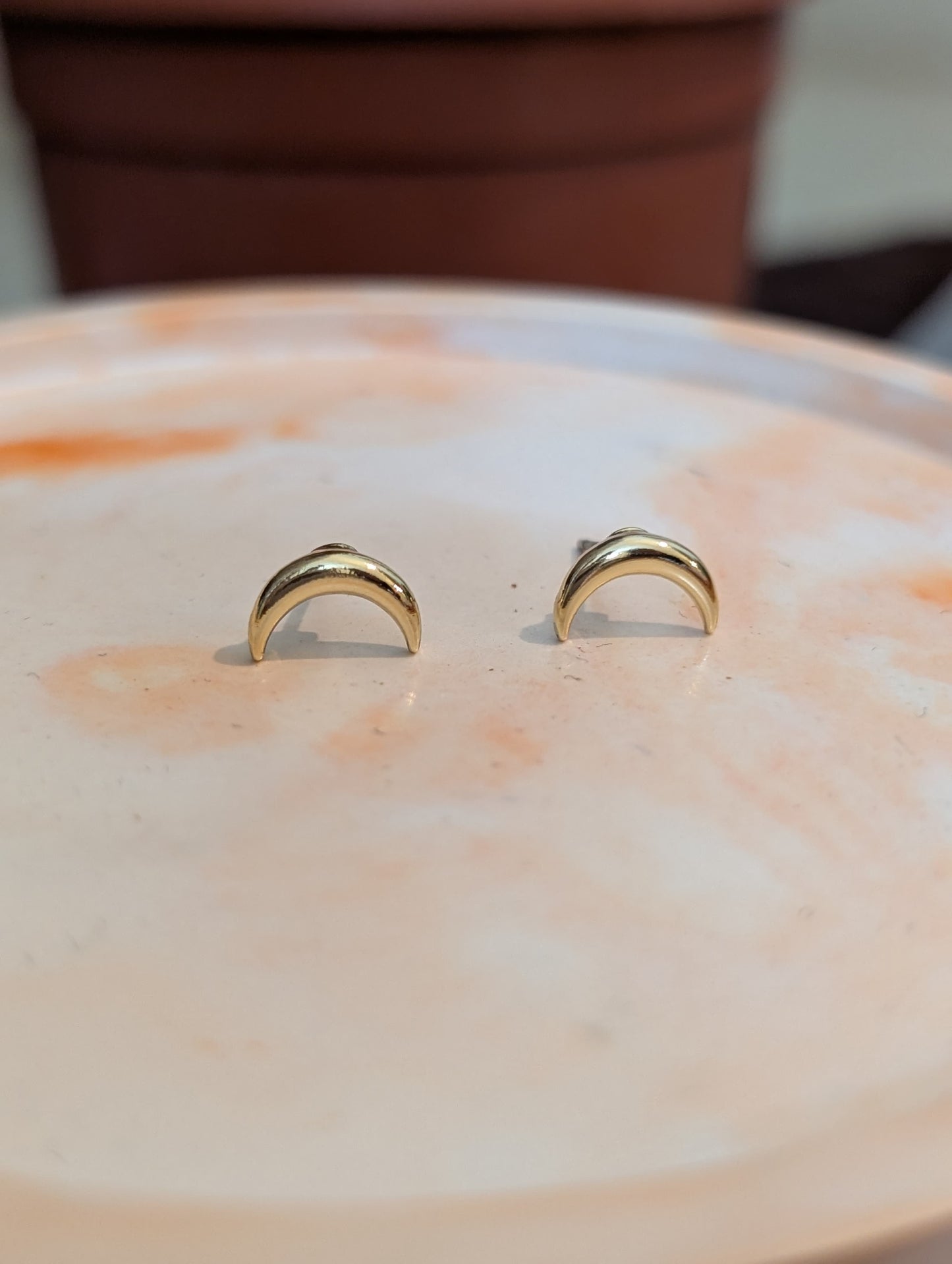 Golden Moon Studs
