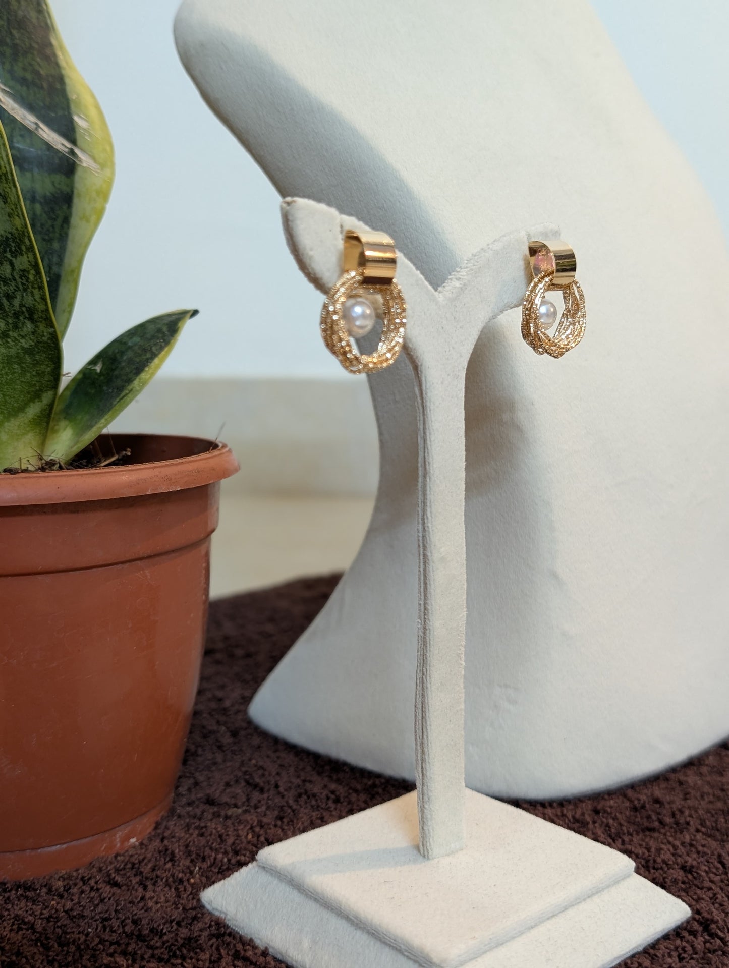 Gold Rings Stud