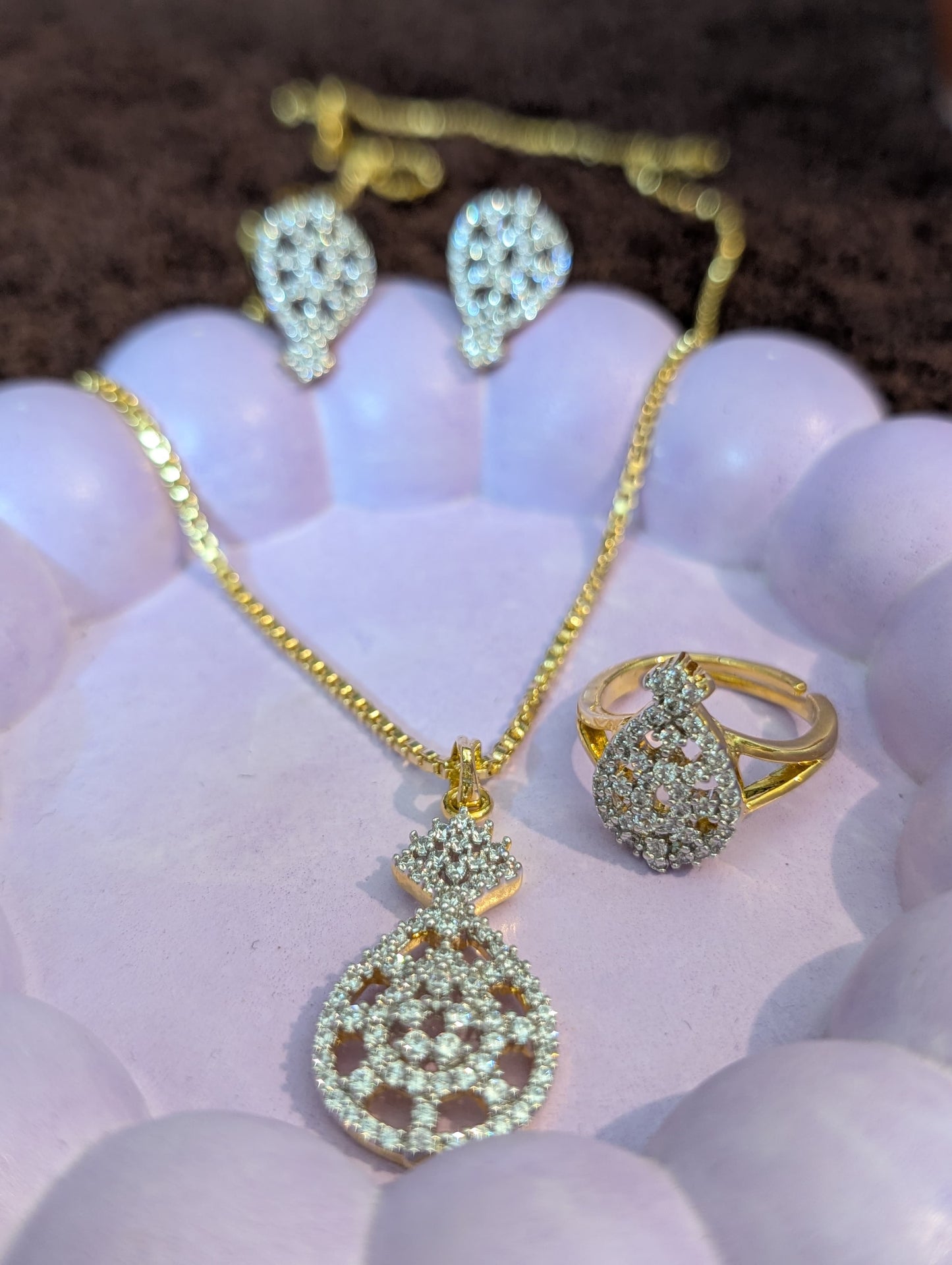 Sun and Silver with Ring