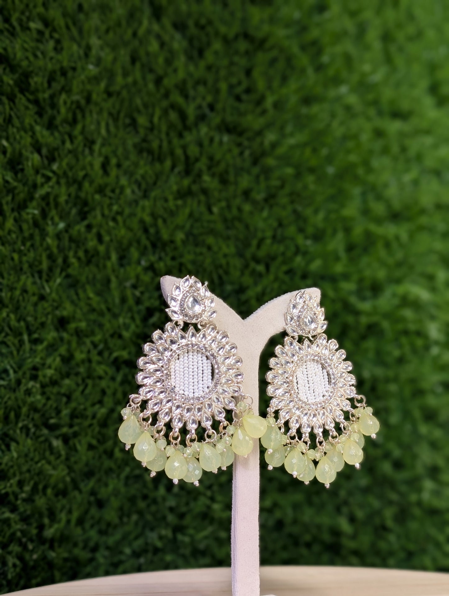 Lime Green Danglers
