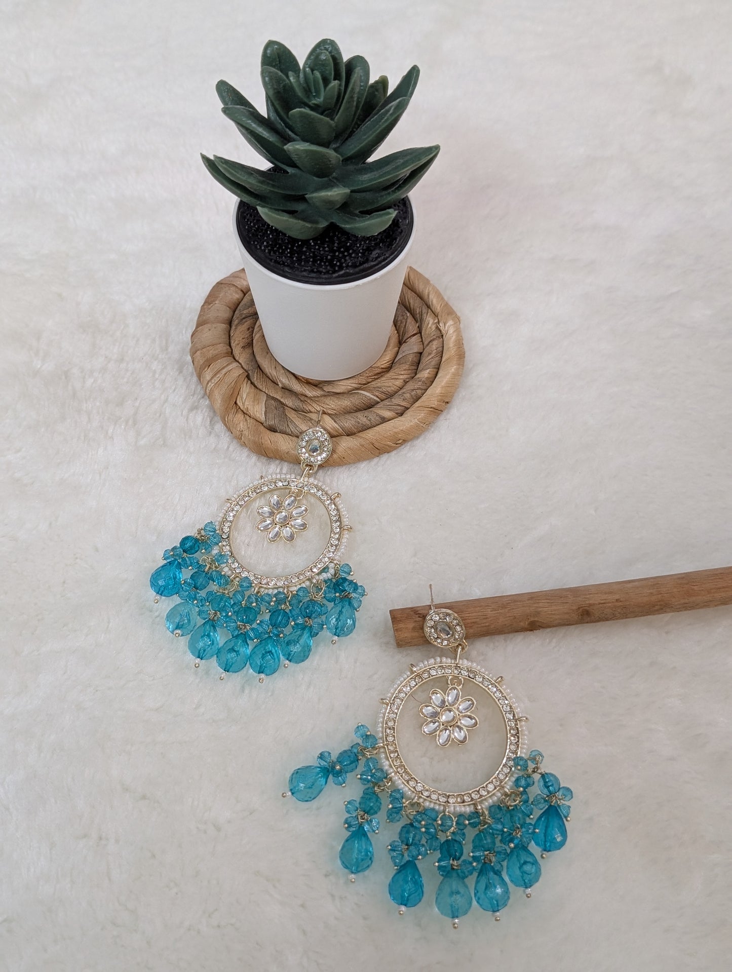 Turquoise Bliss Danglers