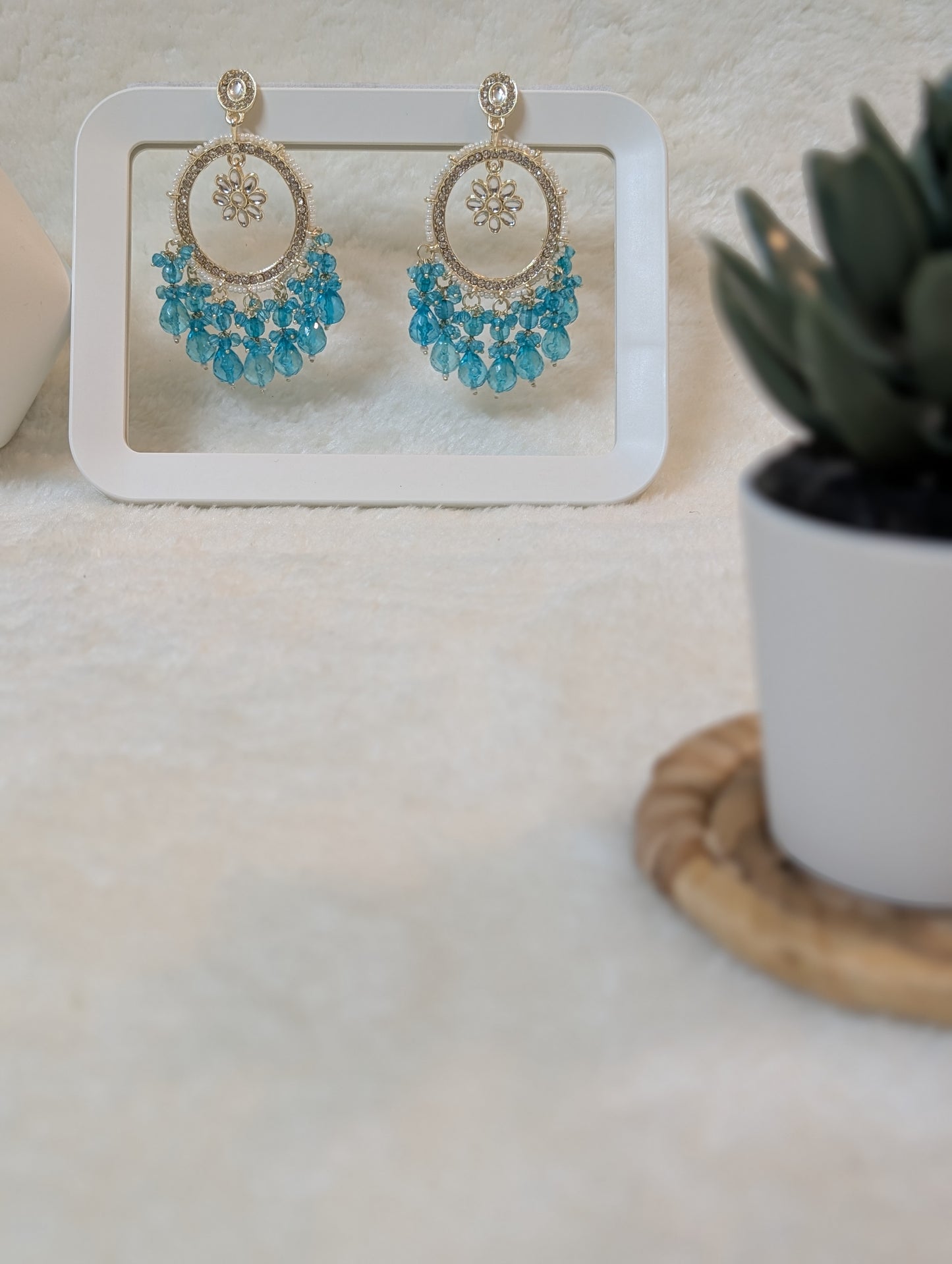 Turquoise Bliss Danglers