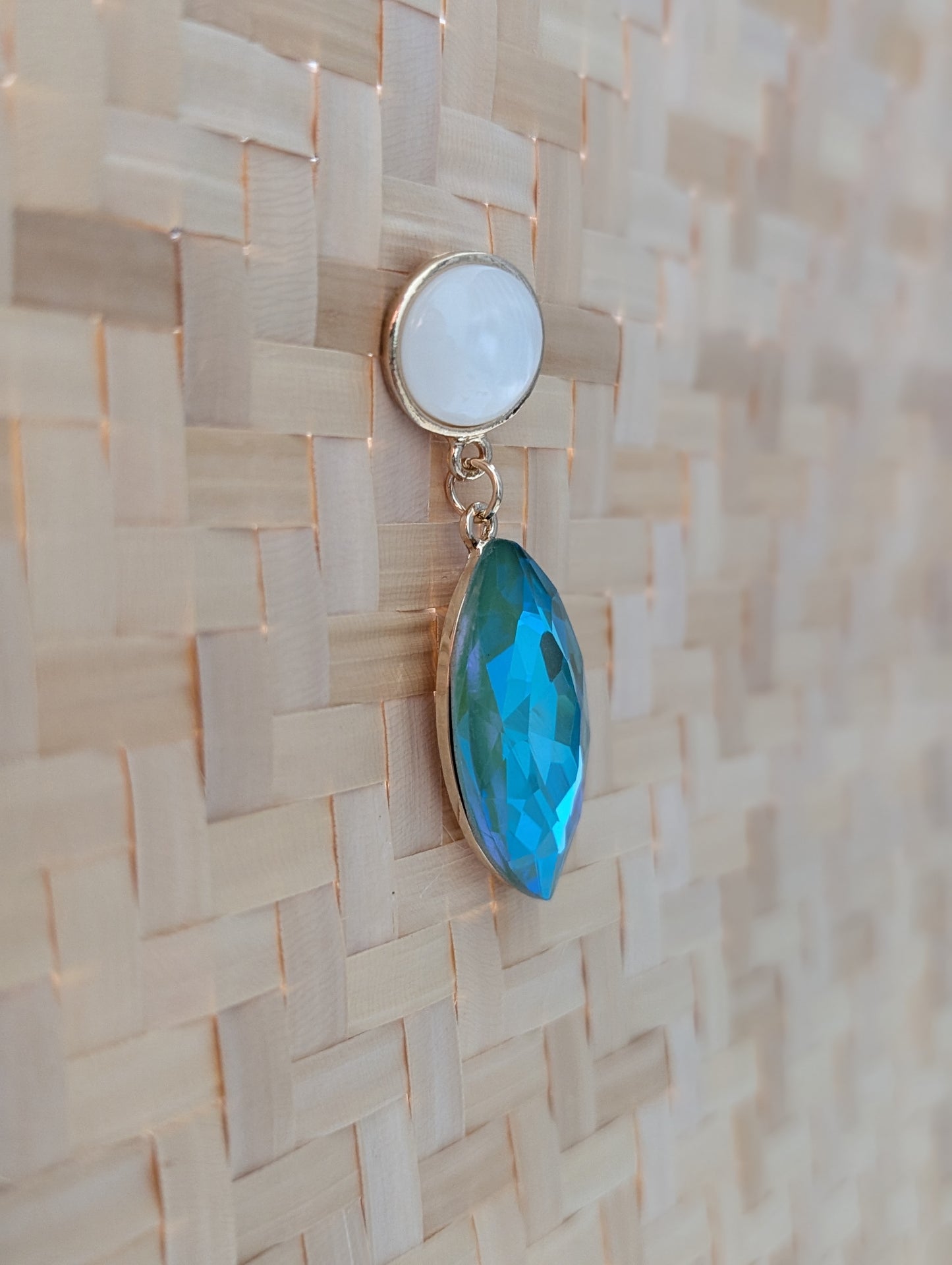 Flamingo Twinkle Drops - Ocean Blue