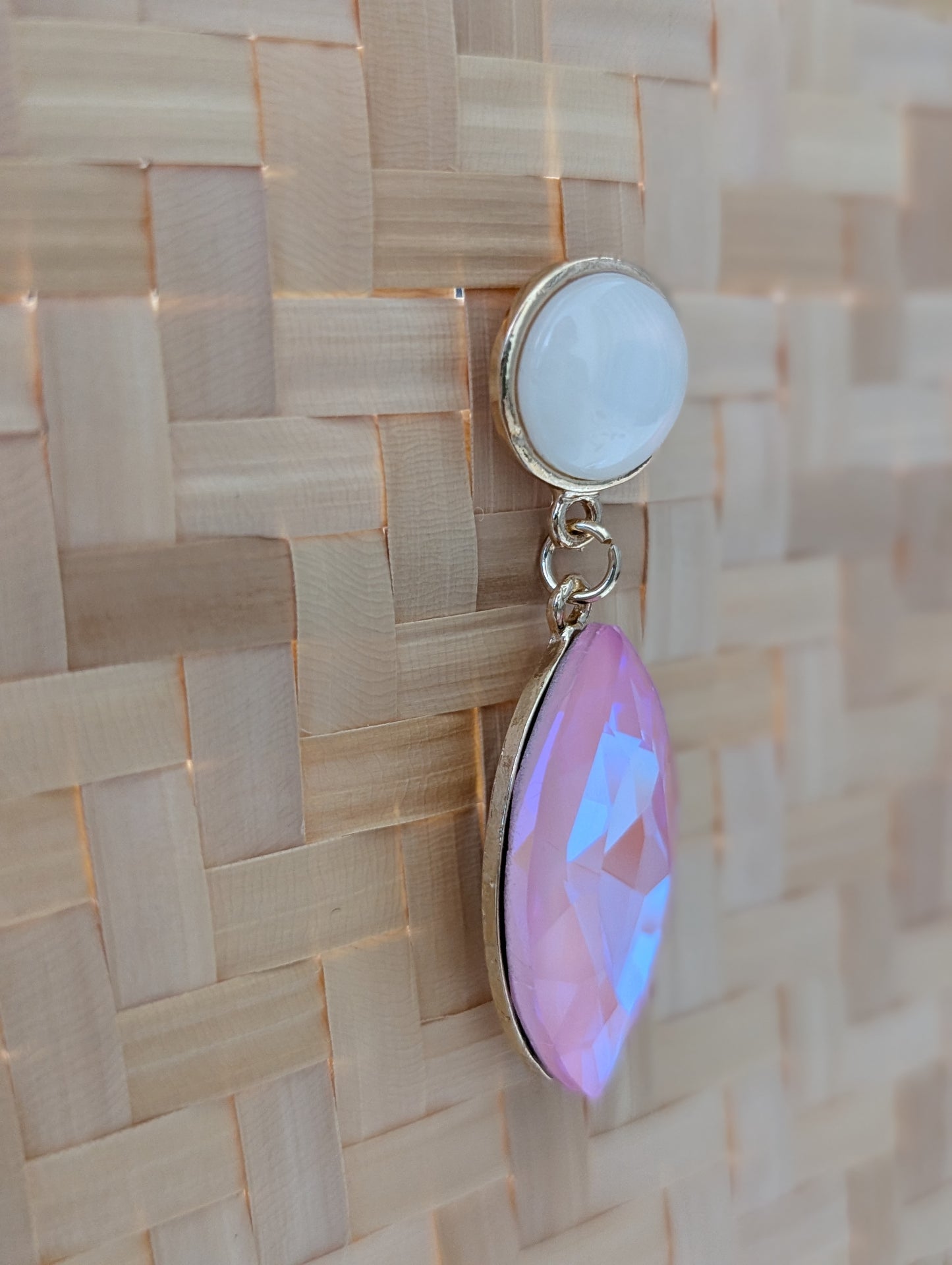 Flamingo Twinkle Drops - Whitish Pink