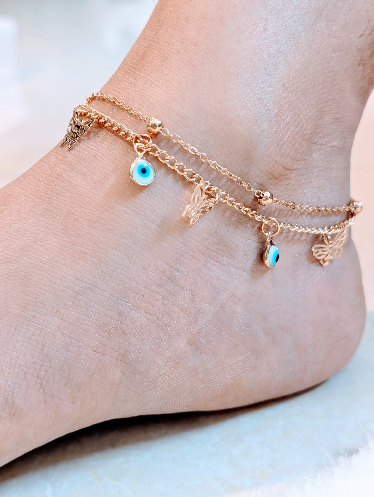 Sunset Wave Anklet