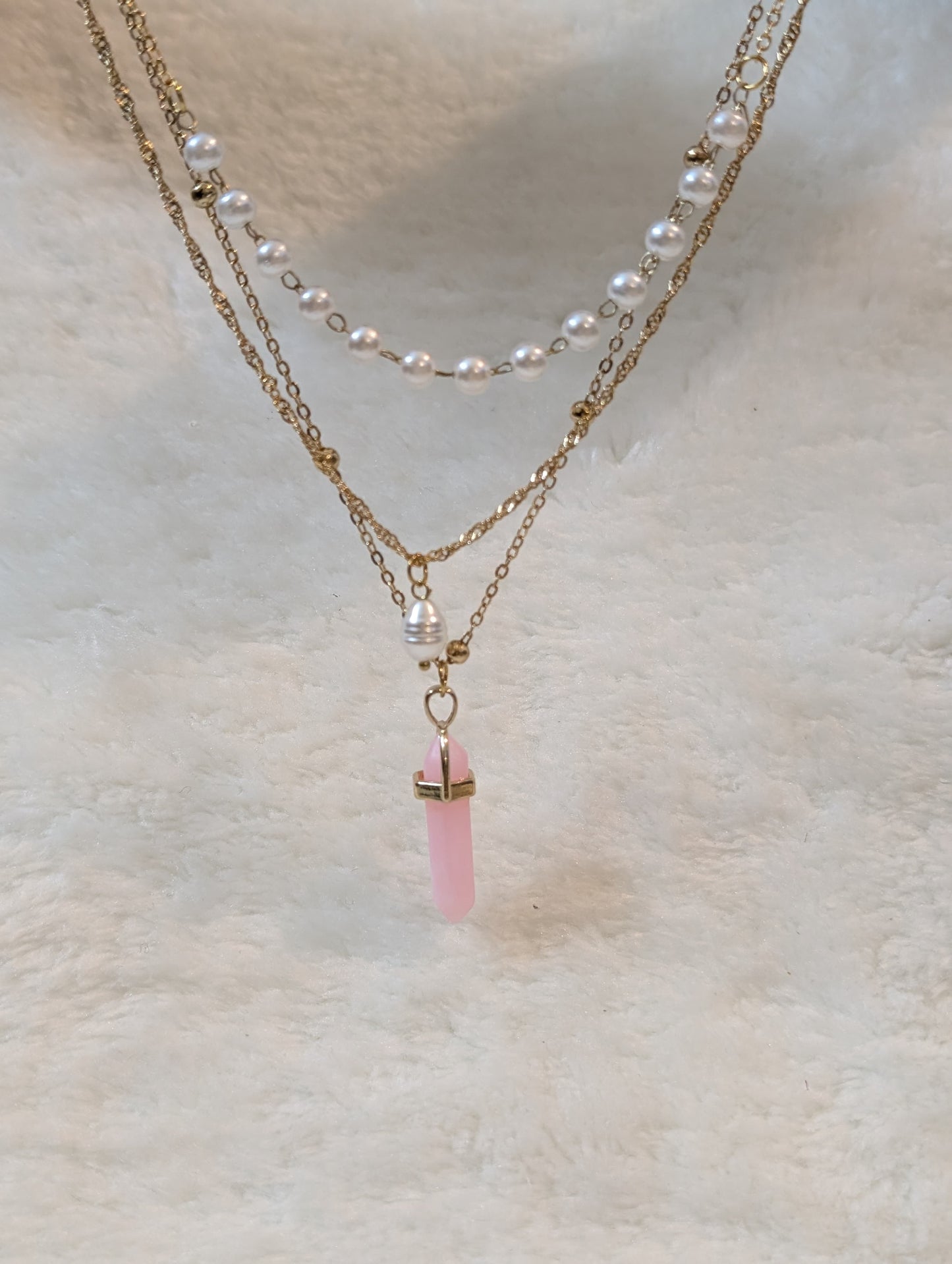 Tranquil Threads with a Pink Twist