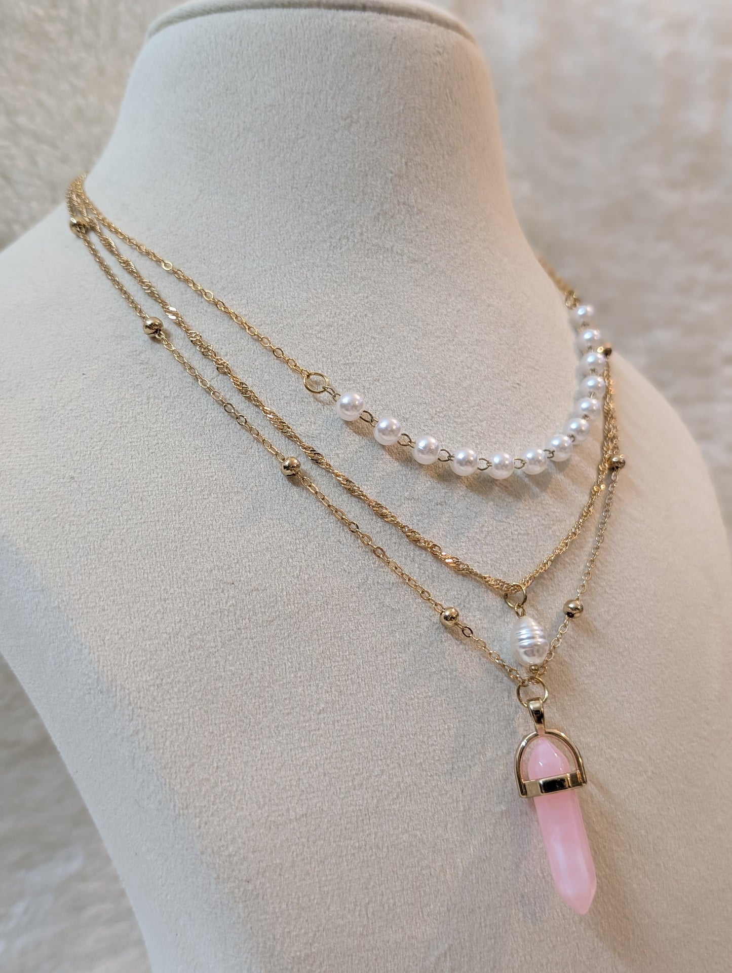 Tranquil Threads with a Pink Twist