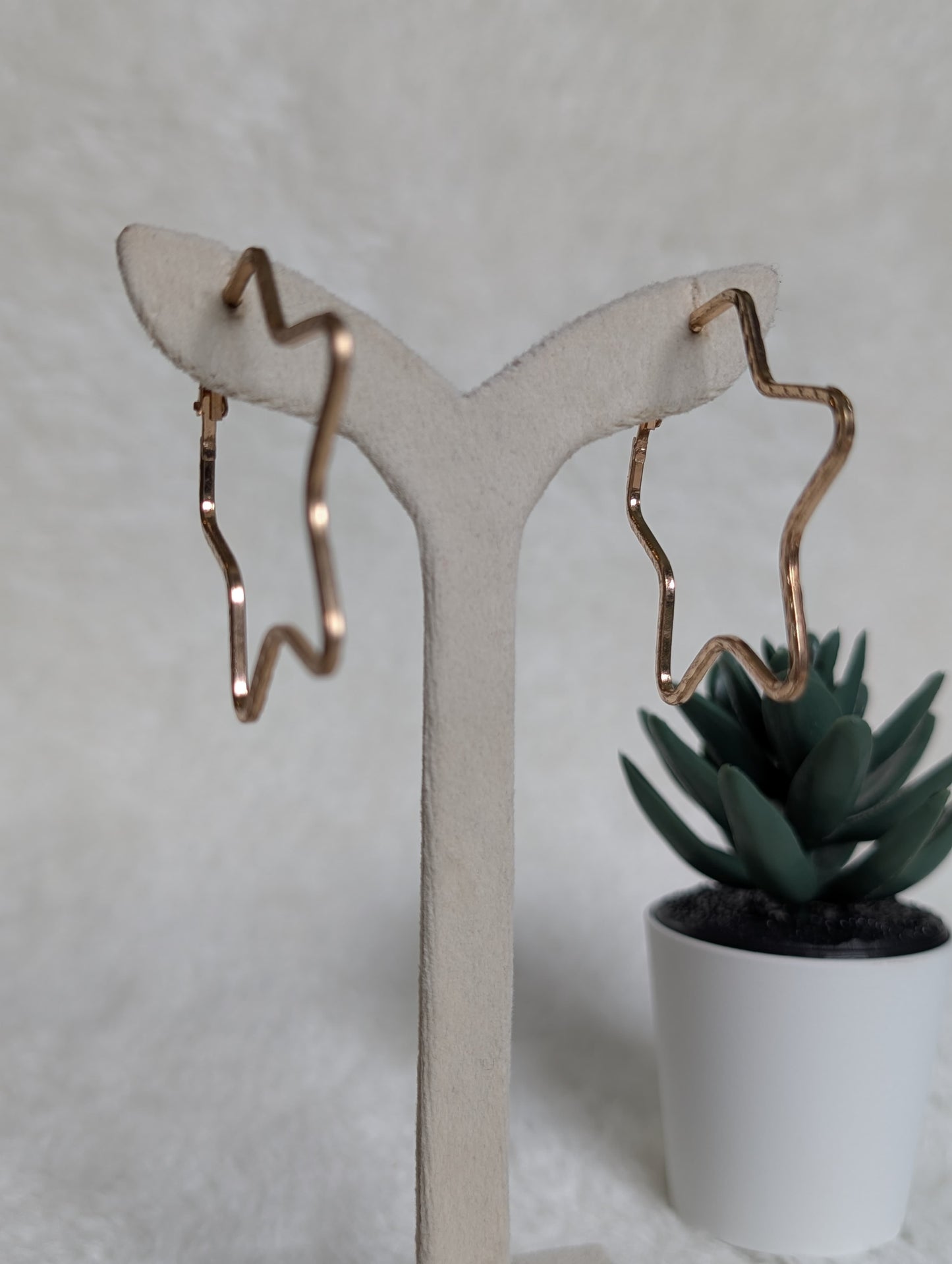Golden Star Earrings