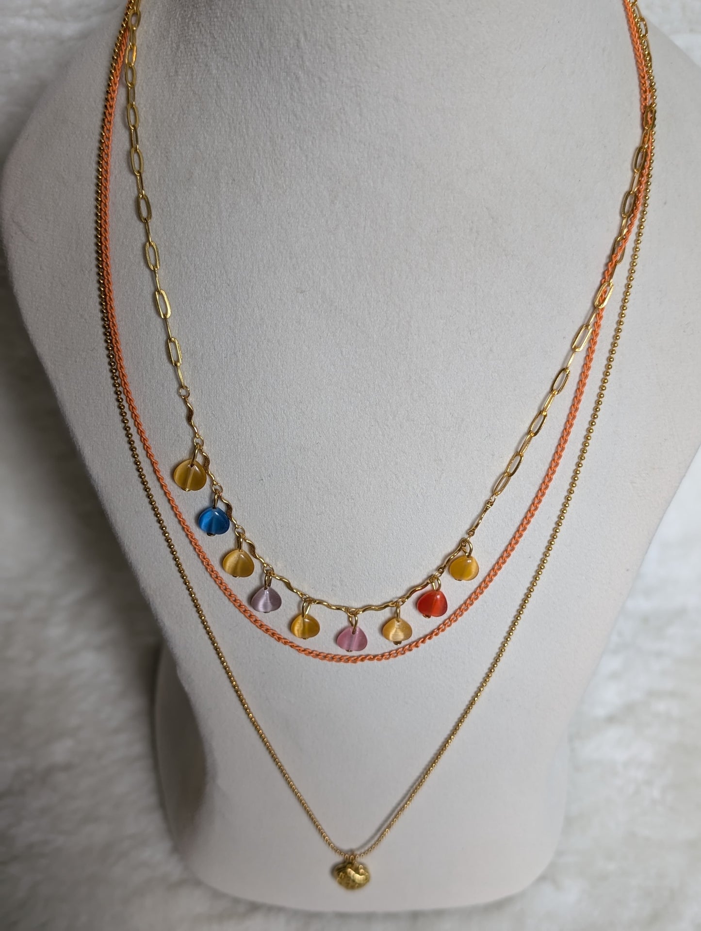 Golden Embrace - Multicolour Beads