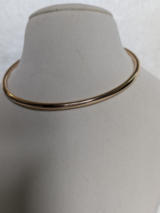 Sleek Golden Choker
