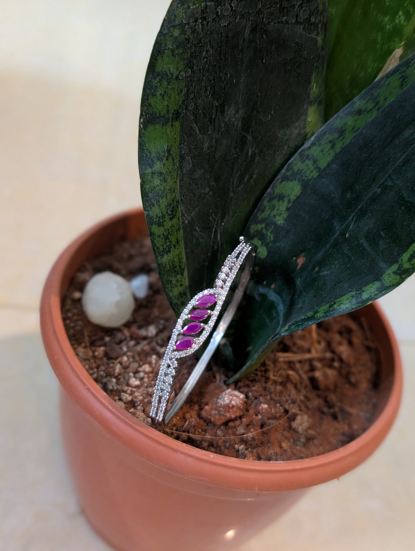 Ruby Sparkle Bracelet