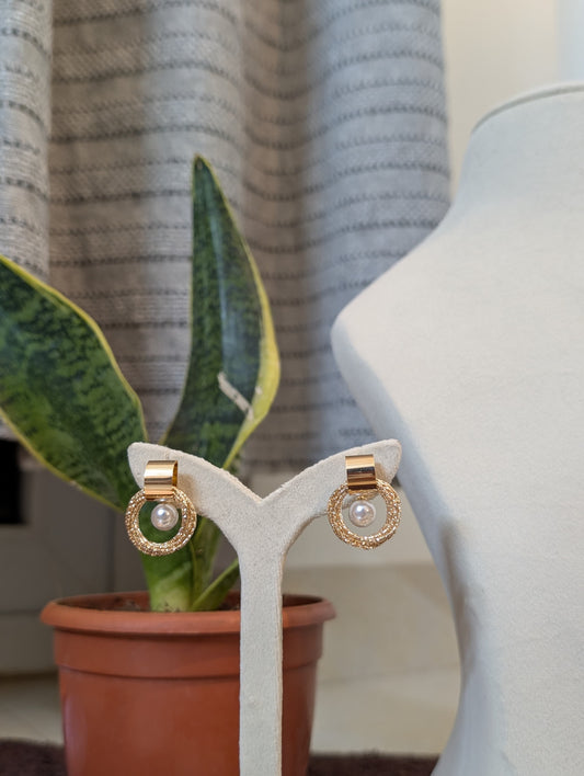 Gold Rings Stud