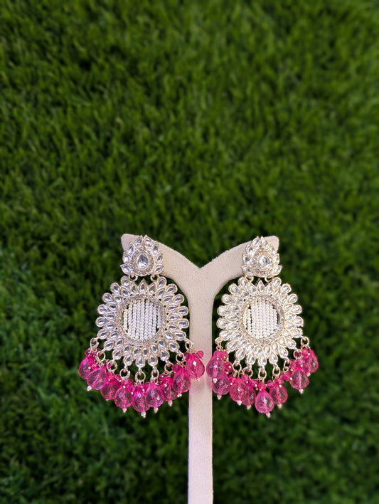 Ruby Moon Danglers