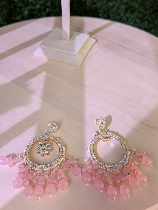 Light Pink Danglers