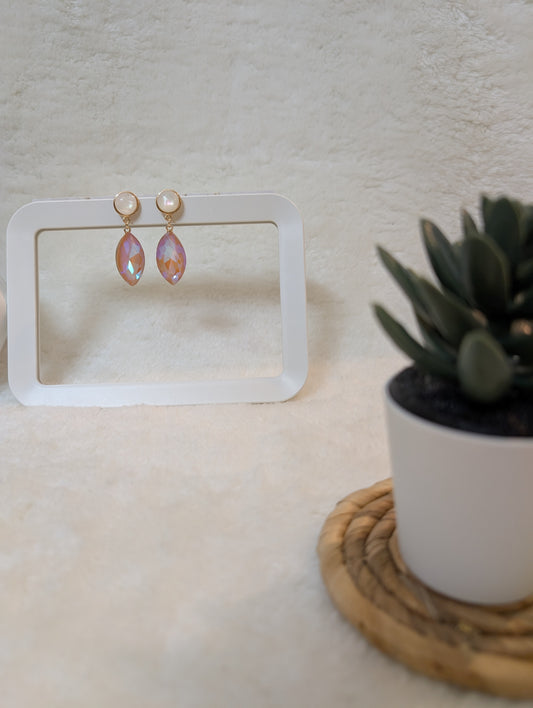 Flamingo Twinkle Drops - Whitish Pink