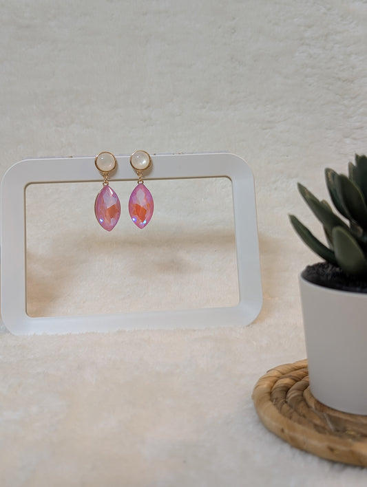 Flamingo Twinkle Drops - Light Pink