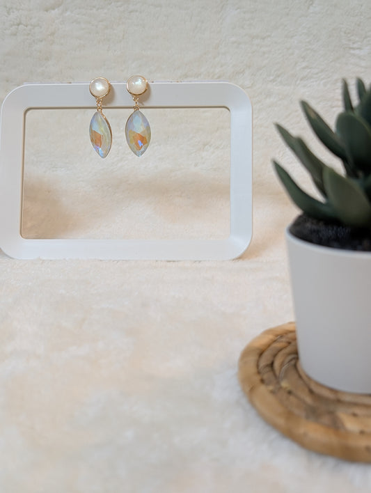 Flamingo Twinkle Drops - White