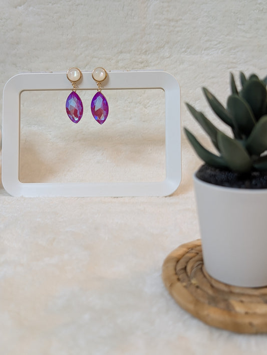 Flamingo Twinkle Drops - Pinkish Purple