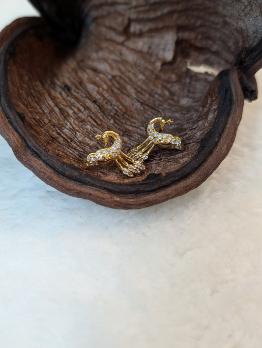 Peacock Starlit Studs