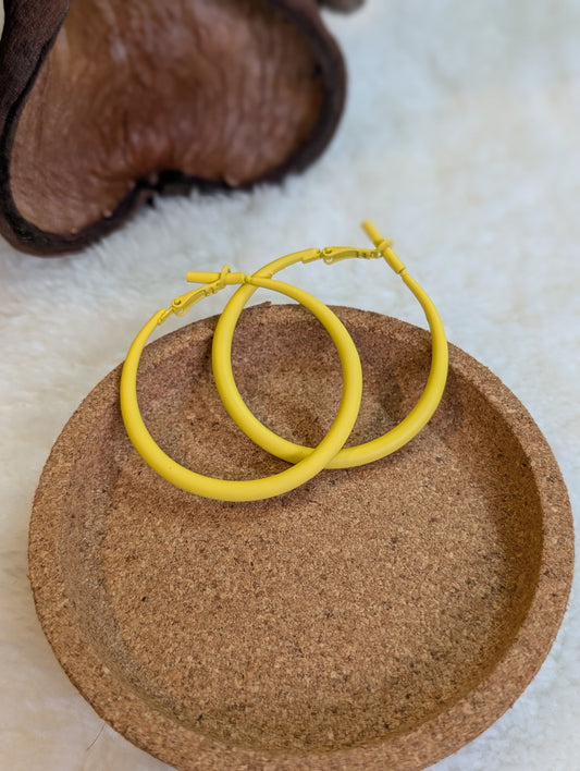 Yellow Hoops