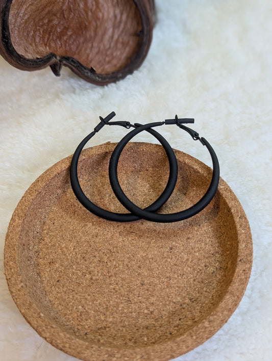 Black Hoops