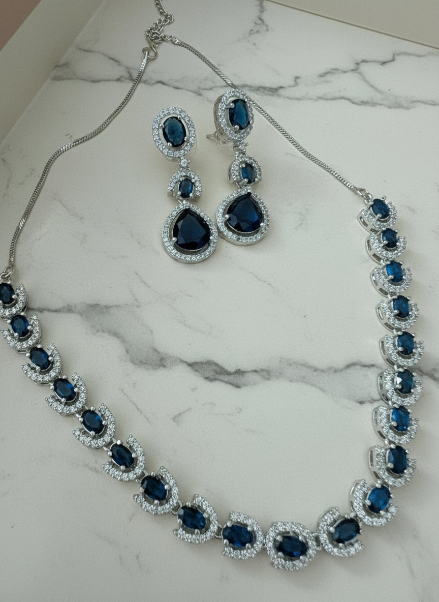Pure Blue Gemstone Set