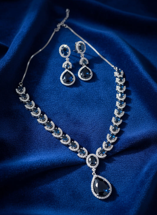 Pure Blue Gemstone Set