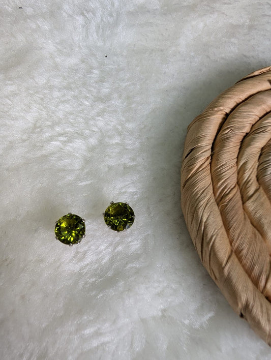 Pair of three colour Gems