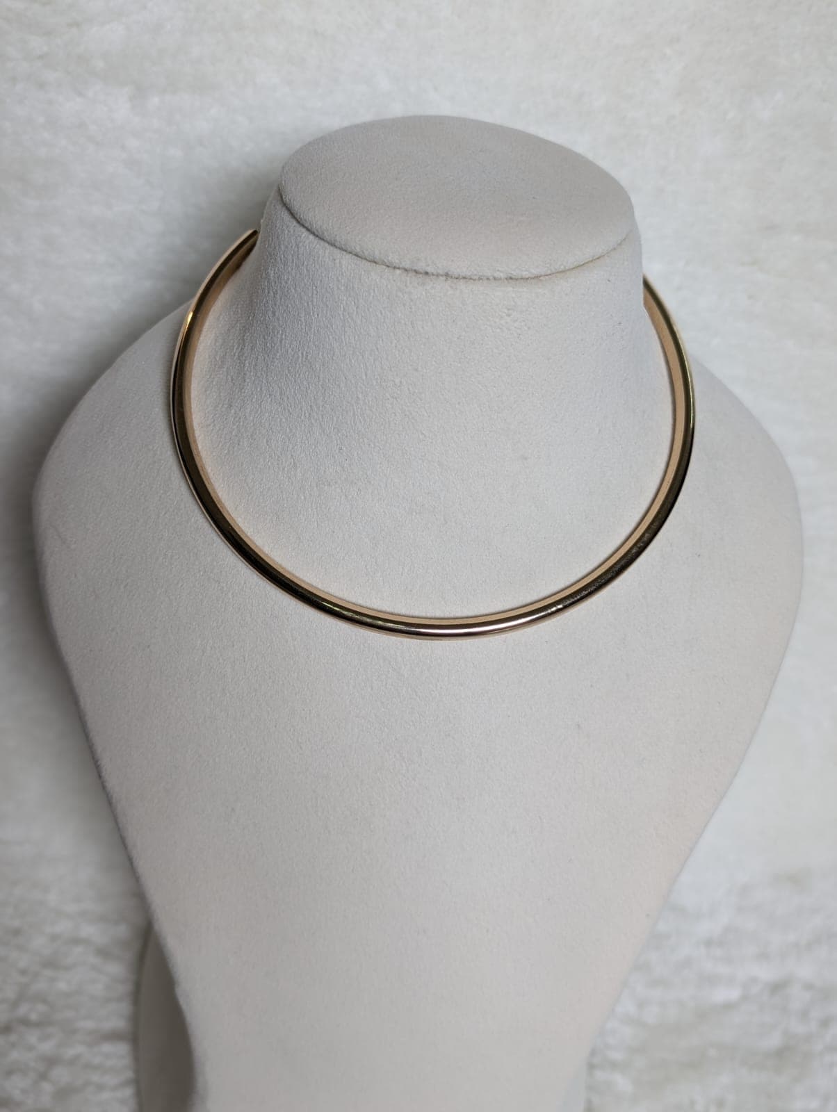 Sleek Golden Choker